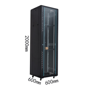 Bán buôn miễn phí đứng 600x600x2000 máy chủ giá 42U nhiệm vụ nặng nề Tủ mạng - Product Image 1