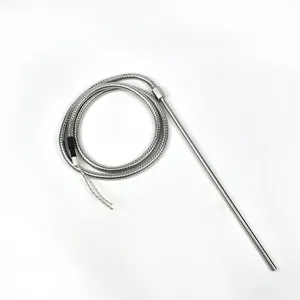 BRIGHT High Quality 12.5*520Mm Mold Heating Element 240V 1Kw Cartridge Heater With Metal Hose