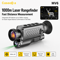 Caméra thermique monoculaire MV6 640x512 avec télémètre laser, WiFi, IP66, enregistrement photo et vidéo pour la chasse