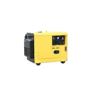 Generador de diésel silencioso, portátil, 2,5kw, 3kva, para tienda comercial navideña