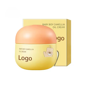 Crema de aceite de <span class=keywords><strong>camella</strong></span> para bebé niño Etiqueta Privada XM OEM ODM planta agradable a la piel efecto múltiple calmante cuidado facial fábrica personalizada - Product Image 1