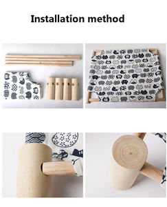 Cama de perro a prueba de humedad, marco de madera elevado extraíble, fabricante al por mayor - Product Image 3