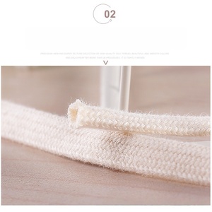 Lacets plats en coton personnalisés avec logo imprimé, vente en gros, pour chaussures de sport, 8 mm, blanc, noir, crème, pour hommes et femmes. - Product Image 3