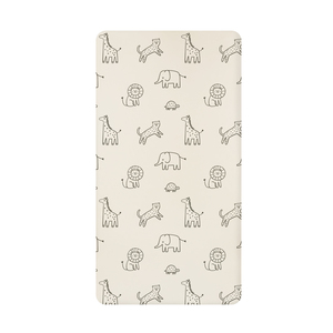 Lot <span class=keywords><strong>de</strong></span> 2 draps-housses imperméables en jersey <span class=keywords><strong>de</strong></span> bambou pour lit bébé, adaptés aux matelas standard <span class=keywords><strong>de</strong></span> 52x28 pouces, doux et respirants, literie pour bébé - Product Image 4
