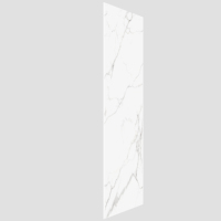 Panneau mural de douche en marbre cultivé, motif nuage blanc, ignifuge, étanche, pour hôtel, maison, salle de bain, contour de baignoire