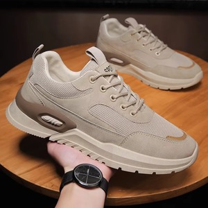 Zapatillas Deportivas Casuales para Hombre, Retro, con Parches, Malla Ligera, Suela Suave Antideslizante, Gran Venta 2026 - Product Image 5