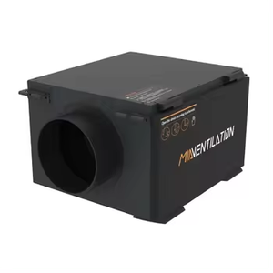 Tanque de calefacción de Metal ignífugo 250mm ERV/HRV/MVHR/AHU Sistema de ventilación para tanque de calefacción eléctrica PTC a juego de campo <span class=keywords><strong>muy</strong></span> frío - Product Image 2