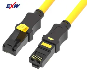 Factory Price Cat 6 Patch Cable 1m Cat6 Patch Cord 24awg 4pair Bare Copper Patch Cord