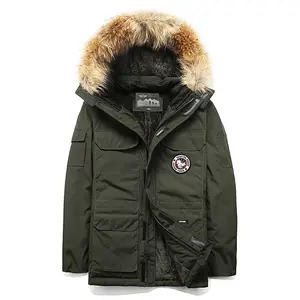 Cotton-padded Men Winter Canada 08 Expedition Parka Couple Cargo Coat Large Cotton-padded Coat