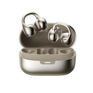 Clip Ear Clip Style <b>Wireless</b> Earphones Open Design IPX6 Waterproof <b>Bluetooth</b> 6.0 Dual Mic ENC Noise Cancellation Sports Use - Product Image 1