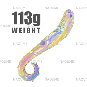 الأكثر مبيعًا Seahorse زجاج مطلي بالفضة سدادة شرجية للنساء محفزة للمؤخرة الشرج الإناث ألعاب جنسية للاستمناء للنساء - Product Image 3