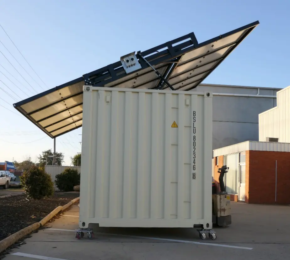 GSO 40 ft 500kw 1 mw 2mw solar power plant ess battery container energy storage system