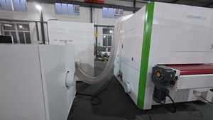 Máquina de Desbarbado y Eliminación de Óxido para Láminas de Aluminio de Alta Resistencia con Cepillo de Banda Combinado - Product Image 2