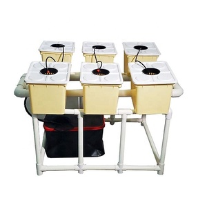 Système hydroponique à 6 seaux hollandais pour la culture de semis, adapté <span class=keywords><strong>au</strong></span> jardinage sur balcon et à la culture sans terre à domicile - Product Image 6
