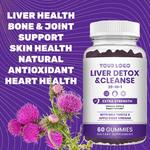 Gomitas <span class=keywords><strong>de</strong></span> Cardo Mariano Más Vendidas con Extracto Herbal, Apoyo para la Salud del Hígado, Apoyo Inmunológico, Suplemento Dietético - Product Image 5
