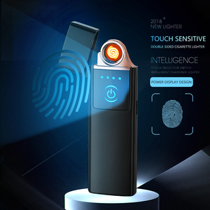 Encendedor USB YQ041 Ultrafino con Pantalla Táctil de Doble Cara, Recargable, Sin Llama, Éxito de Ventas, <span class=keywords><strong>Cigarrillo</strong></span> Electrónico, Hecho en China - Product Image 2