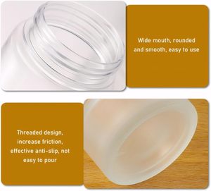 Frascos de Vidrio Ecológicos de Lujo con Tapa de Bambú, Envases de Alta Gama para Lociones, Cremas para Ojos y Rostro, Capacidad Personalizable, Cosméticos - Product Image 4