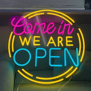 <b>LED</b> Neon Flex Sign Board Custom Logo Luminous <b>Letter</b> Coffee Bar Signage for Indoor Commercial Wall Decor - Product Image 1