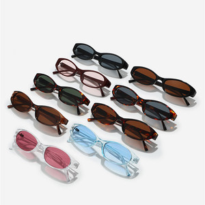 Gafas de Sol Ovaladas con Marco Completo, Ligeras, con Protección UV400, Estilo Ojo de Gato, Colores Dulces, Diseño Vintage 2026, con Logotipo Personalizado, Unisex - Product Image 3