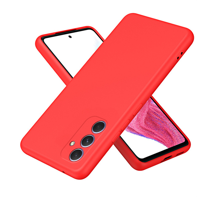 Silicone Back Cover for Samsung Galaxy A27/A37/A57/S26 Edge Luxury Design 2MM Original Silicone Skin-friendly Mobile Cover Case