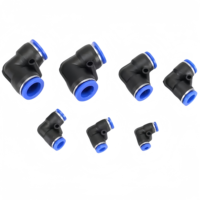 Nouveau raccord pneumatique en plastique de Type PY connecteur rapide enfichable mâle pour application de machines de tuyau d'air connecteurs pneumatiques