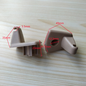 Chrysler Sun Visor <b>Clip</b> <b>Hook</b> Bracket 1EJ51BD1AA ABS Material Headstock Mount Easy Installation - Product Image 2