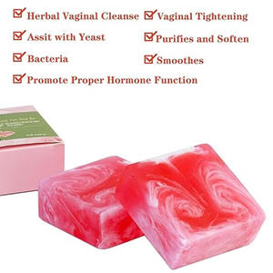 Jabón Yoni de Marca Privada 100% Natural Hecho a Mano, Jabón en Barra para Limpieza Vaginal, Desintoxicación Femenina - Product Image 2