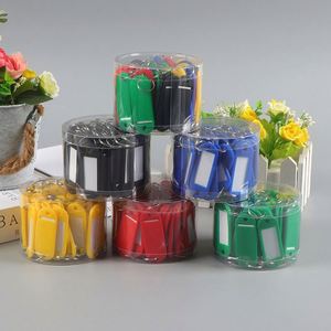 Étiquettes de clés personnalisées en PE avec numéros, idéales pour l'organisation et les cadeaux promotionnels - Product Image 4