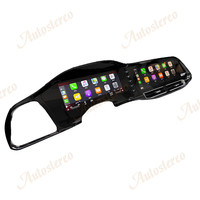 Odomètre numérique de voiture à double écran pour Dodge Challenger Hellcat Android Carplay Car Radio GPS Navigation Multimedia Player