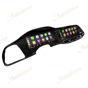 เครื่องวัดระยะทางดิจิทัลสำหรับรถยนต์หน้าจอคู่สำหรับ Dodge Challenger hellcat แอนดรอยด์ CarPlay เครื่องเล่นมัลติมีเดีย <span class=keywords><strong>GPS</strong></span> นำทางรถยนต์ - Product Image 5