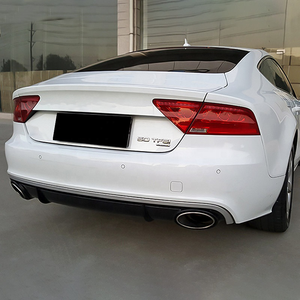 Rs7 phong cách khuếch tán phía sau với tailpipe cho <span class=keywords><strong>Audi</strong></span> A7 <span class=keywords><strong>S7</strong></span> C7 khuếch tán Chất lượng cao Facelift Phụ tùng xe hơi 2009-2015 - Product Image 4