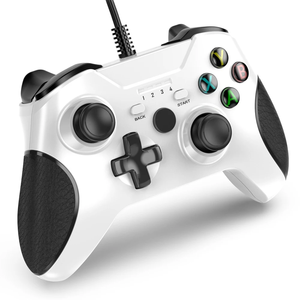 Accesorio para Videojuegos, Controlador de Juegos con Cable USB y Vibración de Doble Motor para PC Portátil XB1 Win, Compatible con <span class=keywords><strong>Xbox</strong></span> One 1 Xbox1 Xboxone - Product Image 4