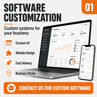 Desarrollo de Software Personalizado, Personalización de Software y Hardware, Software de Autoservicio, Diseños de Maquetas Personalizados