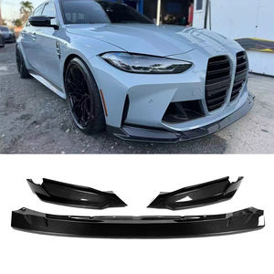 Labio delantero de fibra de carbono estilo G80 <span class=keywords><strong>M3</strong></span> MHC para <span class=keywords><strong>BMW</strong></span> G80 <span class=keywords><strong>M3</strong></span> G82 G83 M4 Competition <span class=keywords><strong>2022</strong></span> + - Product Image 1