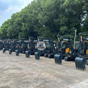 Nouvelle mini-excavatrice sur chenilles Hyundai HX60 de 6 tonnes, fabriquée en Corée du Sud, pelle sur chenilles de 6 tonnes, moteur 60 CE EPA - Product Image 5