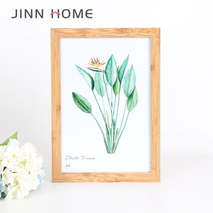Marco de Fotos Jinn Home A4, Marco de <span class=keywords><strong>Madera</strong></span> para Cuadros, Marcos de Bambú, Decoración de <span class=keywords><strong>Madera</strong></span>, Marco de Fotos para <span class=keywords><strong>Pared</strong></span> - Product Image 2