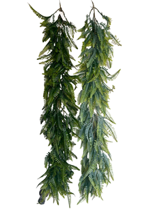 Guirnalda Decorativa Navideña, Venta al por Mayor de Fábrica, Hojas de Ciprés Artificiales de Alta Calidad, Ratán, Planta Artificial, Decoración del Hogar - Product Image 6