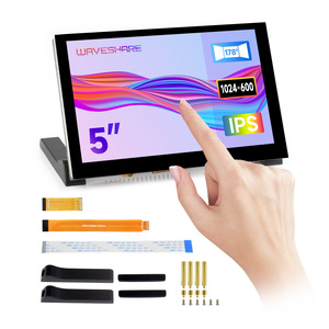 Écran LCD (C) tactile capacitif DSI IPS de 5 pouces, 1024x600, pour Raspberry Pi 5 4B 3B+ 3A+ B843 - Product Image 1