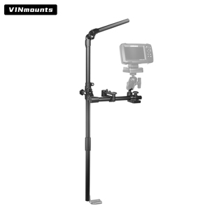 VINmounts 1073 Long Arm Fixed Kayak Fish Finder Mount Live Sonar <b>Bracket</b> 360° Adjustable Marine Mount System - Product Image 1