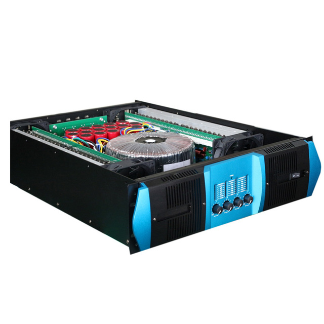 MA4888 Pro Audio 3U 4-Channel Digital Stereo Class H Power Amplifier 1200W High Power Linear Amplifiers