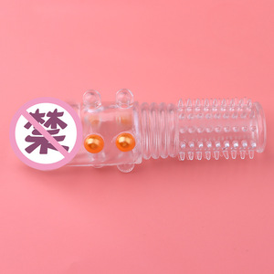 Funda de goma suave con púas de Dragon Ball extendida para estimulación masculina, juguete sexual para adultos - Product Image 3