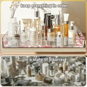 Factory Manufacture High Quality Custom Acrylic Decorative Tray Interchangeable Insert - Product Image 5