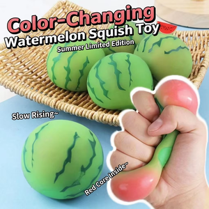 Pelota Antiestrés de Sandía de Simulación de Fruta de Rebote Lento, Juguete de Compresión para Niños de 5 a 7 Años, ¡Venta Caliente! - Product Image 6