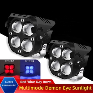 Fari Supplementari 4x4 per Moto con Luci Diurne a LED, Fari da Lavoro e Fendinebbia per Auto e Camion ATY - Product Image 2