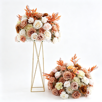 Boule de fleurs artificielle personnalisée ODM, imprimée, pour la décoration d'événements de mariage