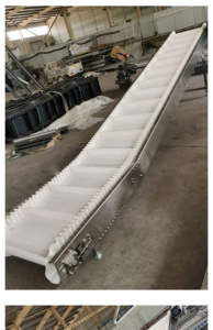 Gıda ve çiftlik asansör kullanımı için vida deşarj ile paslanmaz çelik tırmanma besleyici kazıyıcı kova konveyör bant - Product Image 6