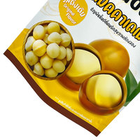 Op maat gemaakte OEM ODM staande pouch met ziplock voor gedroogde vruchten zoals banaan, pompoen, perzik, durian, mango chips. Herbruikbare Mylar zak.