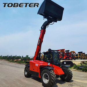Tobeter 3.5 tấn trang trại telehandler tất cả các ổ đĩa bánh xe được thiết kế đặc biệt cho nông nghiệp - Product Image 2