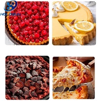 Moule à gâteau rond en silicone de qualité alimentaire Moule à tarte pomme, fraise, chocolat et citron