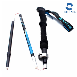 Leo núi cực Trọng lượng nhẹ 7075t6 nhôm với Flip khóa đi Bộ gậy cho đi bộ đường dài với EVA - Product Image 4